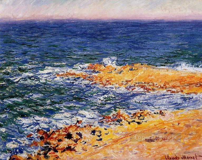 アンティーブの海 クロード・モネ油絵